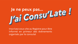 Consu'Late : ouverture exceptionnelle le 20 novembre entre 17h et (...)